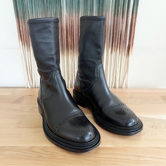 Loewe Black Boots with Logo - Picture 2 of 12